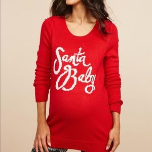 Santa Baby Maternity Sweater
